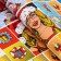 Glossy packaging "Pop-Art New Year's Surprise", 70 x 100 cm