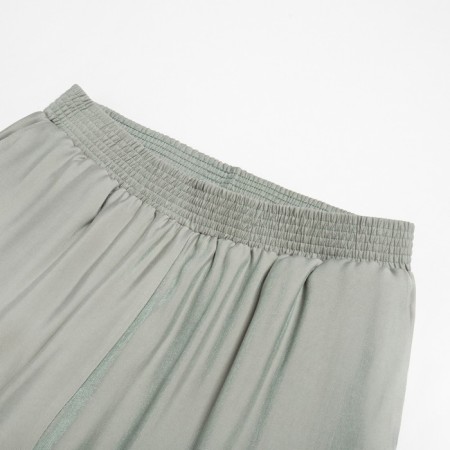 Women's costume (T -shirt, trousers) minku: enjoy olive color, size 42-8