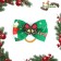 New Year's gum "bells", green