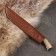Knife Pchak Sharkhon - Big, Saigak, Garda tin engraving. ShH-15 (17-19 cm)