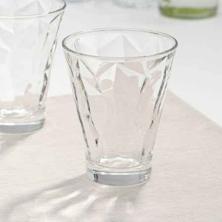 Set of low glass glasses "Shetland sculpture", 300 ml, 3 pcs-1