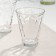 Set of low glass glasses "Shetland sculpture", 300 ml, 3 pcs