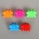 Clips for plants "Flower", set of 10 pcs., Mix