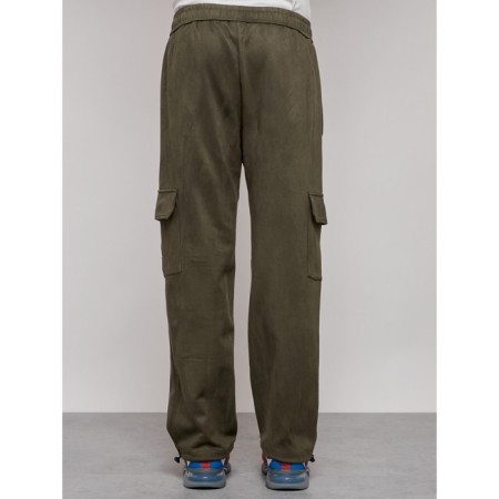 Sports pants, size 52, khaki color-9