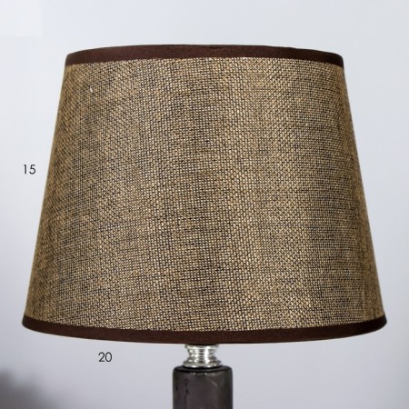 Lamp "Beni" 1he14 40W gray 20x20x33 cm Risalux-5