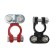The terminal of the battery is red+black 6-12 V, set 2 pcs
