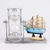 Sanding clock "Frigate", souvenir, 15.5 x 6.5 x 12.5 cm