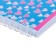 A notebook of 96 sheets in a cage on the crest "Fresh. Hearts", cover coated cardboard, glossy lamination, mix
