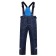 Ski pants for girls, height 128 cm, dark blue color