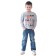Svitshot Children's My Old, height 116 cm, color gray melange