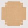 Gift folding craft, packaging, 26x26x8 cm