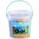 Set of colored crayons Blue Tractor, 16 pieces, 8 colors