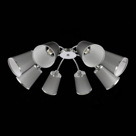 Ceiling EVOLUCE lamp. Sle103002-08. Maleonte. 8x40 watts, E14, 84x84x24 cm, chromium color-3