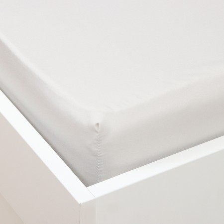 Board on the elastic band Monroe 140x200x25, Tsvetlo-SER, Polysatin 80g/m PE100%-1