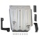 Protecting the fuel tank Renault Kaptur 4WD 2016-B., AL 4 mm, included, 333.4718.1