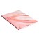 Universal diary for grades 1-11, "pink marble", integral (flexible) cover, glossy lamination, 40 sheets