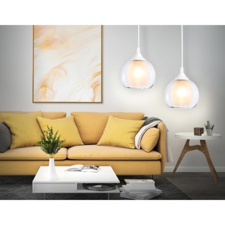 Suspended Ambrella Light, Traditional, TR3538, 1HE27, white color-3