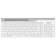 Keyboard A4Tech FSTYLER FBK25 White/gray USB wireless BT/Radio Slim Multimedia