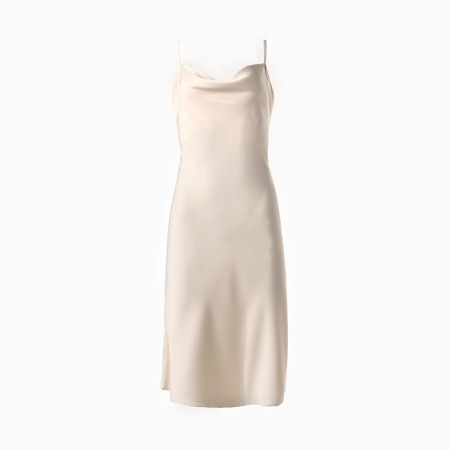 Women's dress mini minku: casual collection beige color, pr 44-4