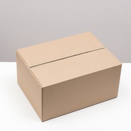 Folding brown box 40 x 30 x 20 cm-1
