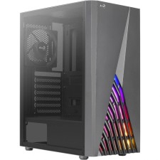Корпус Aerocool Delta черный без БП ATX 7x120mm 2xUSB2.0 1xUSB3.0 audio bott PSU