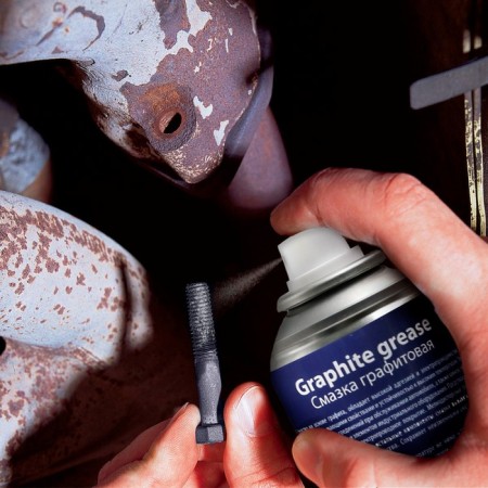 Graphite lubricant Goodyear Graphite Grease, Aerosol, 400 ml-1