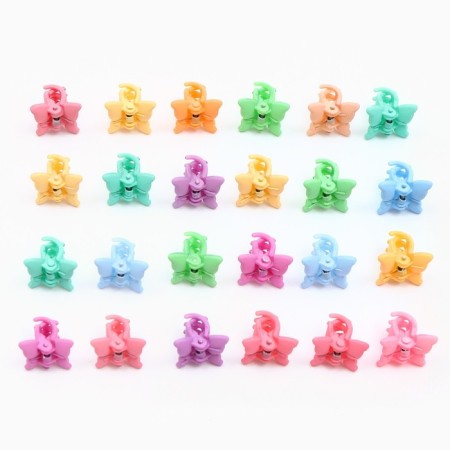 Hair crab "My princess", 24 pcs., 1 x 1.5 x 1.5 cm-3