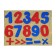 Set of didactic "numbers", with a gaming field, 39 details