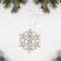 Wooden postcard "Merry Christmas and New Year! - 2" Snowflake 8.2 x 11.5