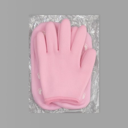 Moisturizing set, gloves/socks, one size, pink color-6