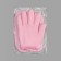 Moisturizing set, gloves/socks, one size, pink color