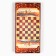 Wooden backgammon with checkers "Moscow", board game, 40 x 40 cm