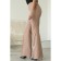 Female trousers, size 48, beige color