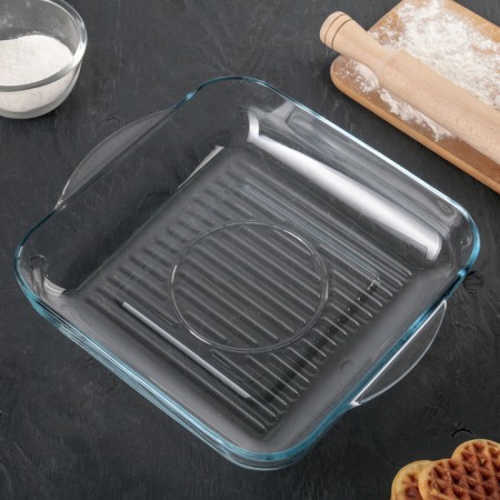 Form without cover for microwave, 3.25 l, 31.7 × 28.2 cm