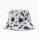 Panama "TIE-DYE" minku white/blue color, rr 56-58