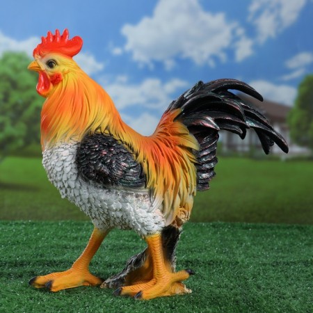Garden figure "Cockerel" 31x35cm-1