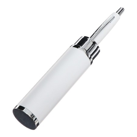 Automatic ball handle, 1.0 mm, BrunovisConti San Remo, blue rod, white metal case Soft Touch, in a tube-5