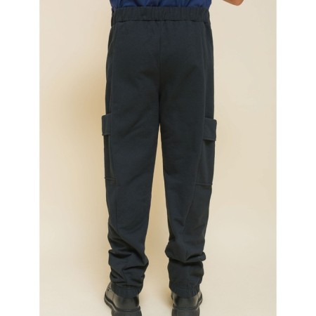 Pants for boys, height 122 cm, black color-21