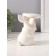 Souvenir Ceramics "White Rabbit under the mushroom" 8x9x13 cm
