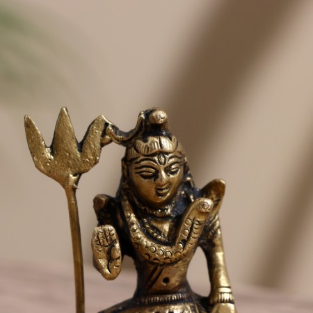 Shiva souvenir brass 5.5 cm-1
