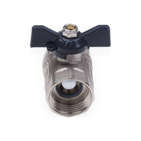 Ballic Aqualink, PN 30 tap, internal/outer thread 1 ", butterfly, nickel.-3