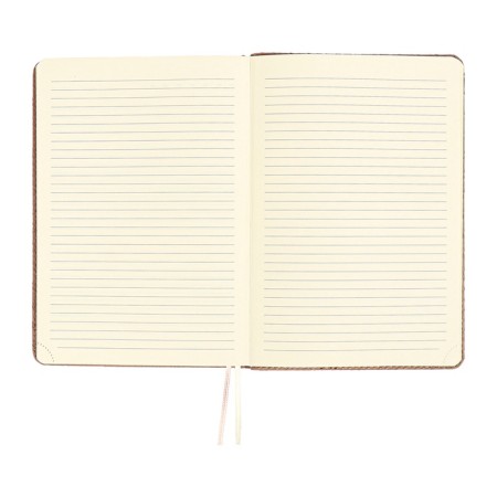 Delicidal of a non -combined A5 136 sheets, leatherette Devente. Clair, a solid cover with foam rubber, perforation, liesse, block 70, pink-10