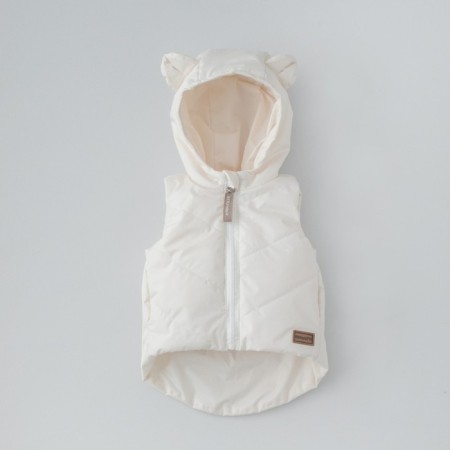 Beginning children's insulated kinderlitto "Orsetto", height 92-98 cm, cream color color