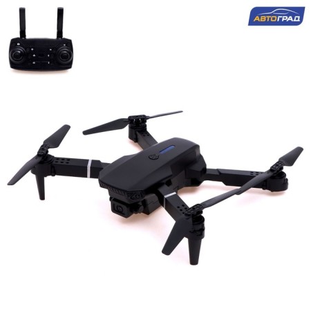 Quadrocopter on the Flydrone radio control, 1080p camera, barometer, Wi-Fi, 2 batteries, black color