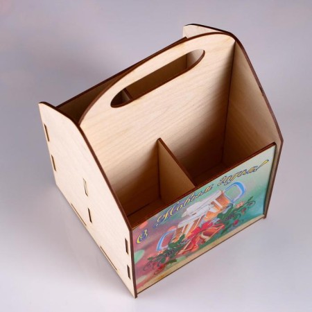 Box for beer "Happy New Year!" Beer mugs-2