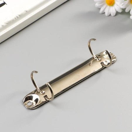 Ring metal clamp two internet rings 2.5 cm 12.5x3x2 cm-1