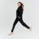 Women's costume (sweatshirt, trousers) minku: Casual Collection Black color, size 42