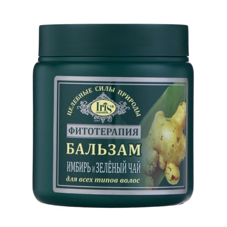 Hair balm IRIS COSMEC "PhITOTEPAPA", with ginger and green tea, 500 ml