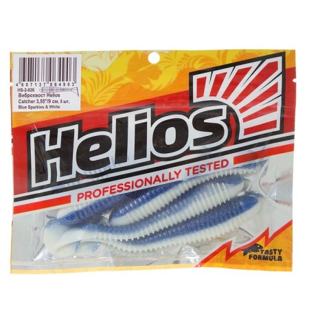 The Helios Catcher Blue Sparkles & White, 9 cm, 5 pcs. (HS-2-026)-1
