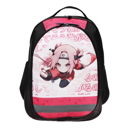 School backpack, 37 x 27 x 16 cm, ergonomic back, calligrata b "Sakura"-6